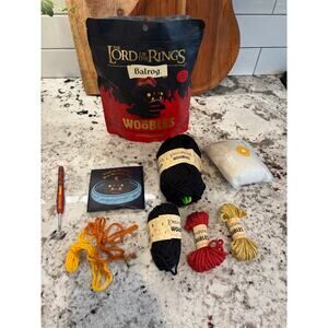 The Woobles LOTR Balrog Crochet Kit - Unused/Open, All Materials (see details)